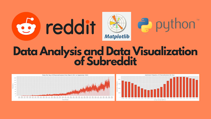 Gig Preview - Do data analysis and data visualization on reddit