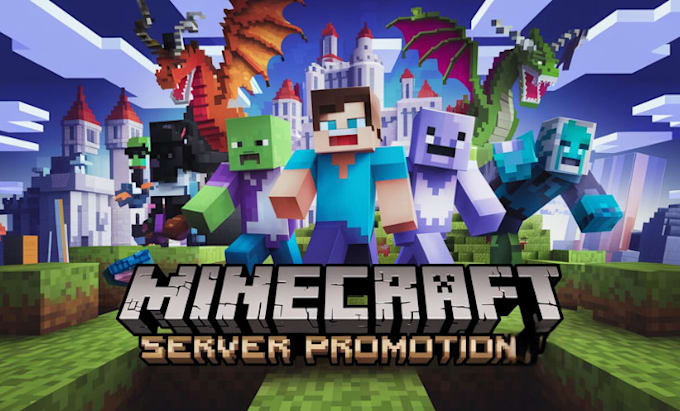 Gig Preview - Minecraft server promotion, server advertisement to get active players