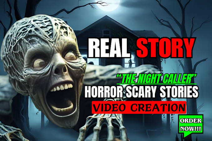 Gig Preview - Create ai horror scary creepy story video, terrifying videos for youtube, tiktok