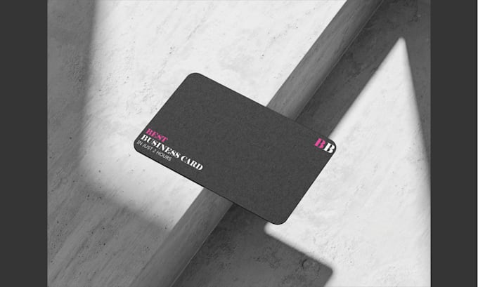 Gig Preview - Design modern business card