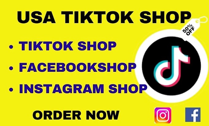 Gig Preview - Setup usa tiktok shop do usa tik tok shop for non usa manage usa tiktok