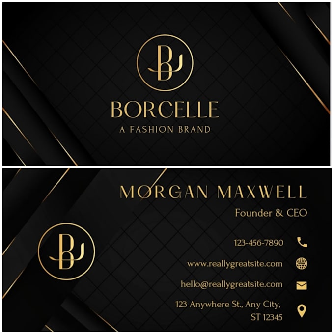 Gig Preview - Provide professional business card design services