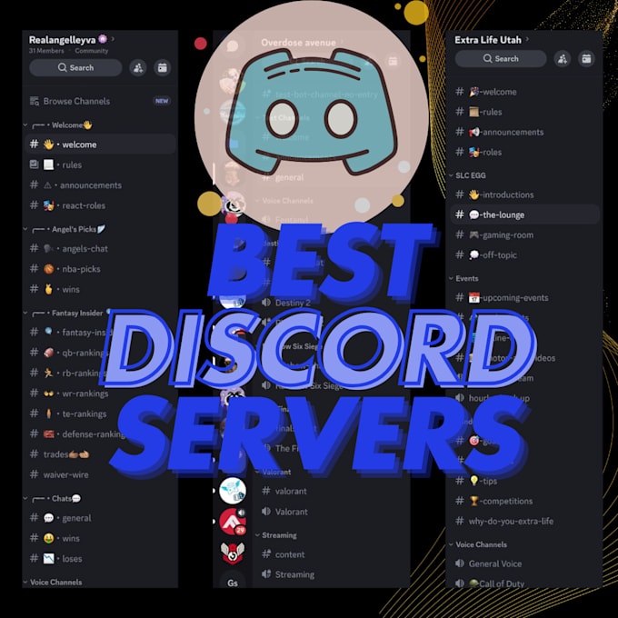 Gig Preview - Build a professional discord server design with bots and roles