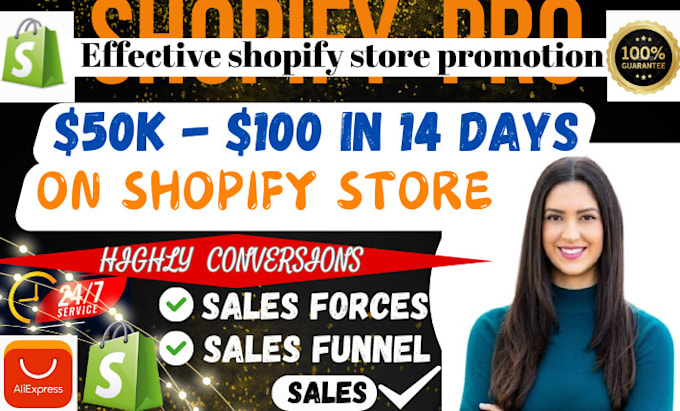 Gig Preview - Setup your professional shopify dropshipping store for 8figures ecommerce store