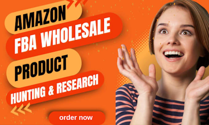 Gig Preview - Do amazon wholesale product hunting or product research fba