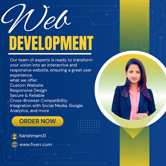 Bestseller - be your full stack web developer for any project