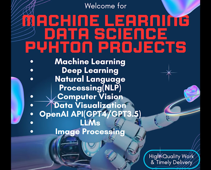 Bestseller - do machine learning, data science, nlp and python projects