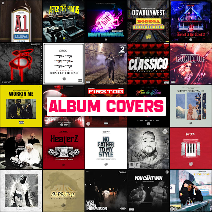 Gig Preview - Design your HQ album cover, single or mixtape cover art