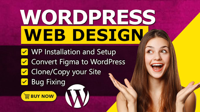 Bestseller - create, redesign, clone, revamp or fix wordpress website or woocommerce website