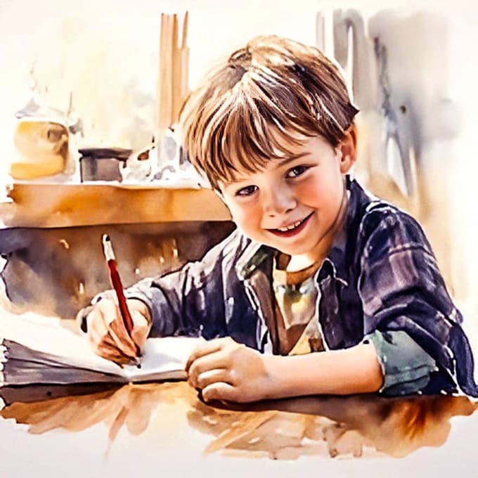 Bestseller - paint children story book illustration watercolor