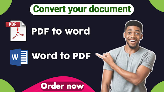 Bestseller - convert any of your PDF to word file or world to PDF file