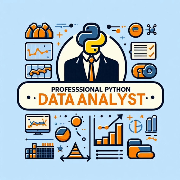 Gig Preview - Be your python data analyst for analysis and visualization