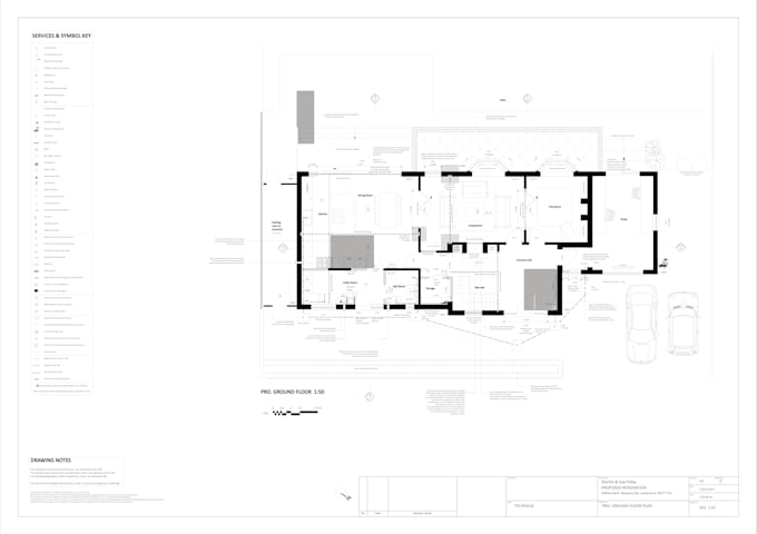 Gig Preview - Draft architectural and construction permit drawings