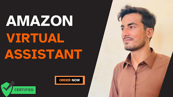 Gig Preview - Be amazon seller central virtual assistant, VA for pl