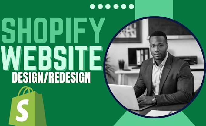 Gig Preview - Design redesign shopify parallax website, shopify dropshipping store design