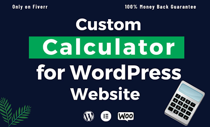 Gig Preview - Create multistep custom web calculator for wordpress website