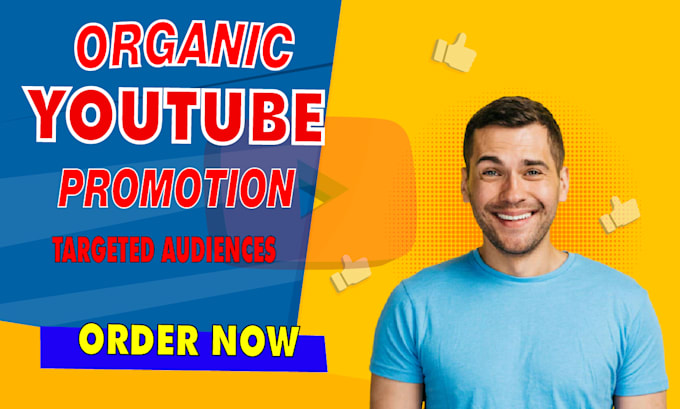 Gig Preview - Do youtube video promotion with organic targeted