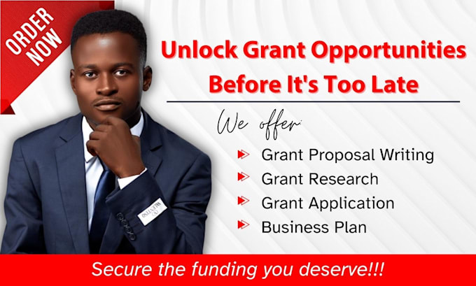 Bestseller - do grant research for grant application business plan grant proposal writing