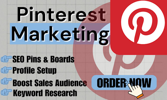 Bestseller - boost your pinterest with SEO optimized pin profile setup and audience targeting