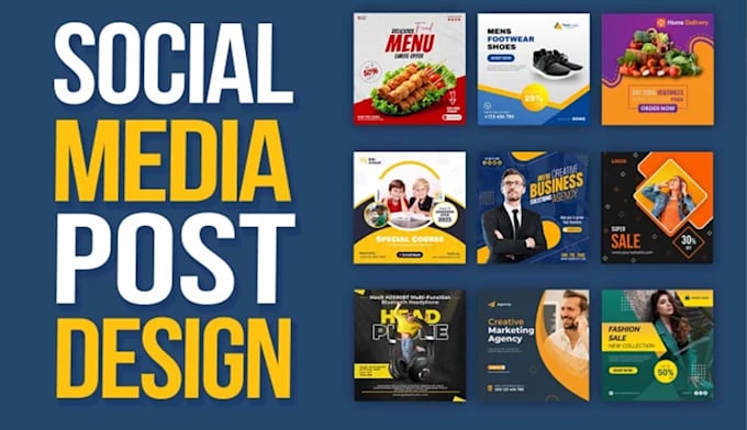 Gig Preview - Make custom social media post designs professionally