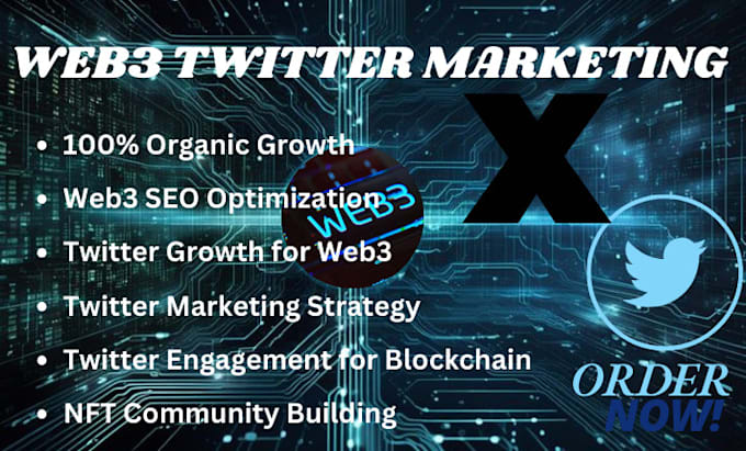 Gig Preview - Do organic web3 twitter promotion sui memecoin influencer marketing nft