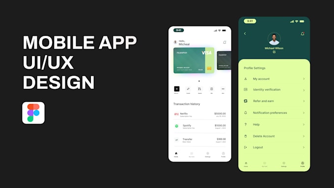 Gig Preview - Do mobile UI UX design, app UI UX design, dashboard ui ux