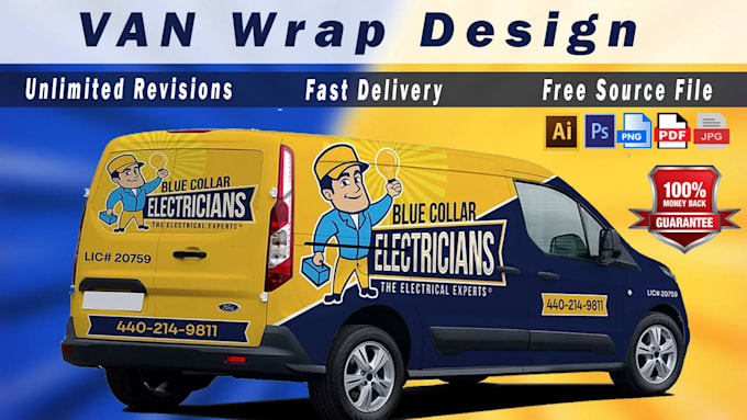 Gig Preview - Vehicle wrap, magnet sign decals, car, van, truck, trailer and box truck wrap