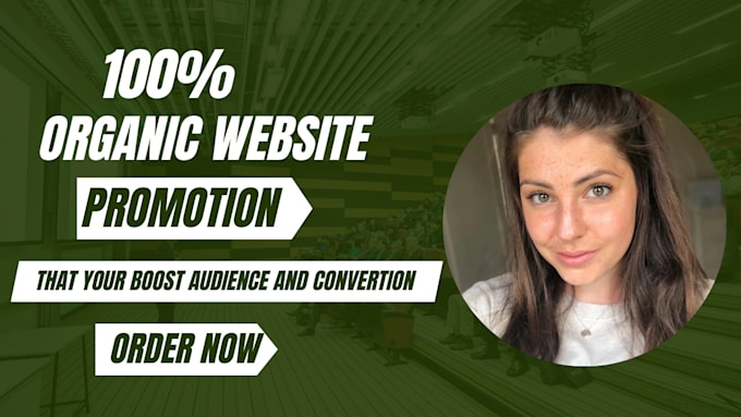 Gig Preview - Do website promotion, shopify facebook ads to increase organic website traffic