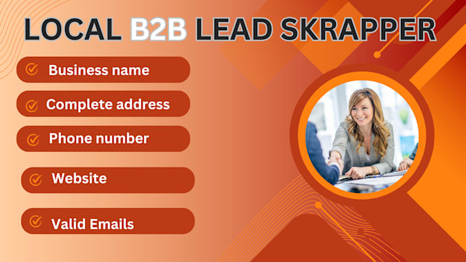 Gig Preview - Provide valid b2b local leads plus verification