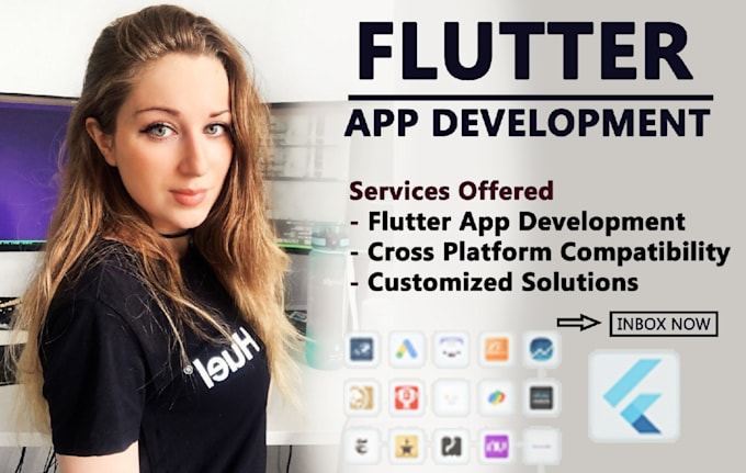 Gig Preview - Flutter mobile app development, flutterflow, dating app, mobile app development