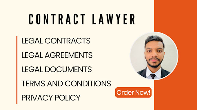 Gig Preview - Draft legal agreements and contracts for your business