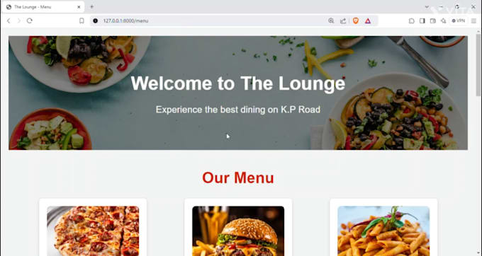 Gig Preview - Develope a website for your restaurant or business