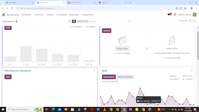 Gig Preview - Do reconcilation of your entries in odoo