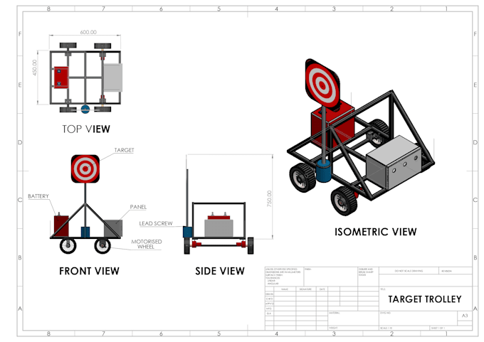 Gig Preview - Do solidworks design specialized in spm