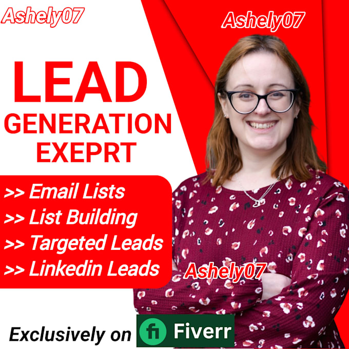 Gig Preview - Do b2b lead generation email list building for any industry