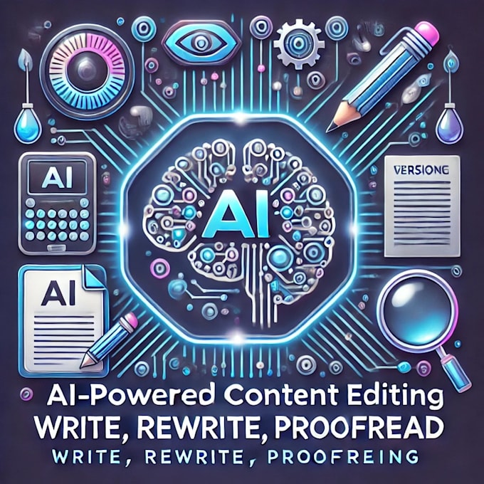 Gig Preview - Edit the content, rewrite and proofread ai written content