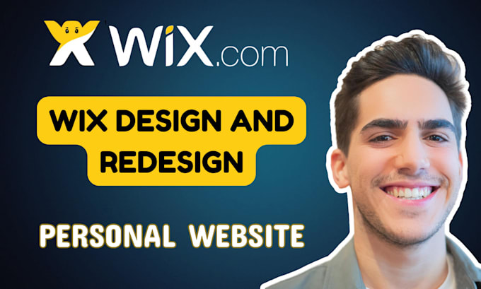 Gig Preview - Create professional wix personal website