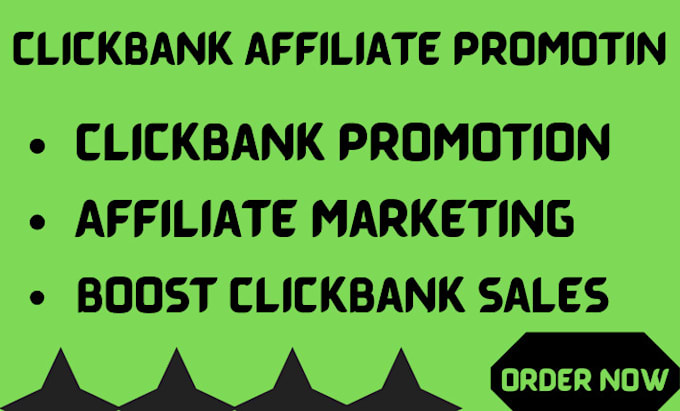 Gig Preview - Promote your clickbank affiliate links for high conversions