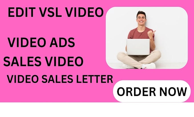 Gig Preview - Edit quality vsl video sales letter that converts