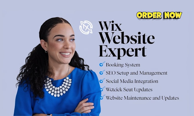 Bestseller - design wix website redesign wix website wix velo code redesign wix studio design