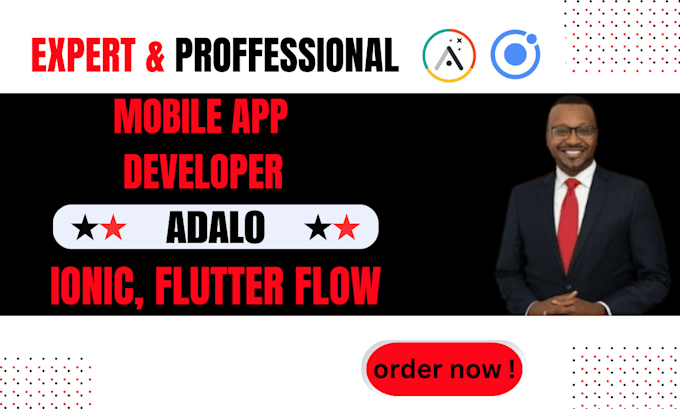 Gig Preview - Create professional apps using adalo, ionic, bubble, and flutter flow