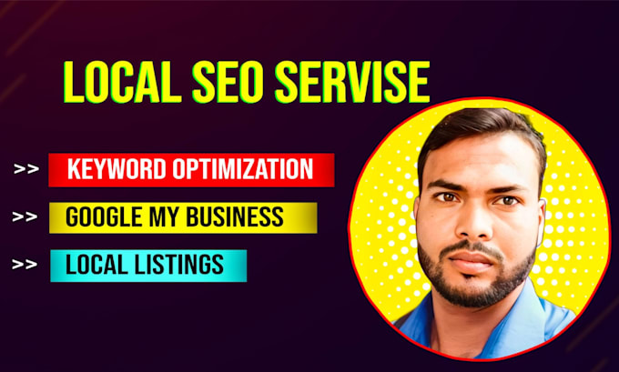 Gig Preview - Do gbp optimization and local SEO service for local business