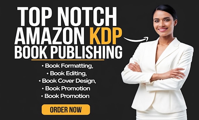 Gig Preview - Book formatting for amazon KDP, book publishing, and amazon KDP ads