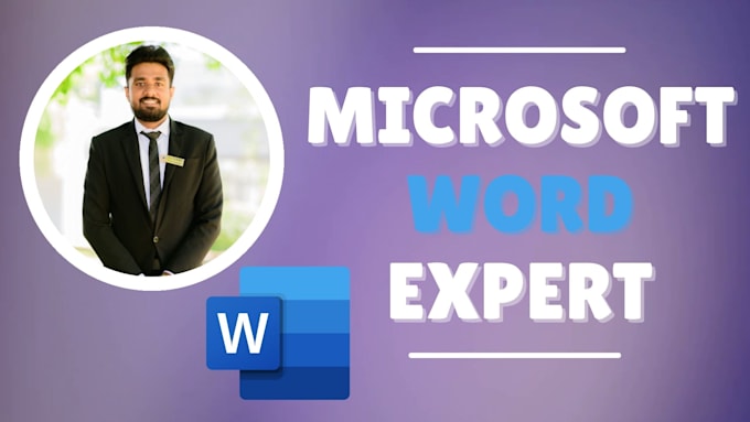 Gig Preview - Design and formatting your microsoft, ms word document