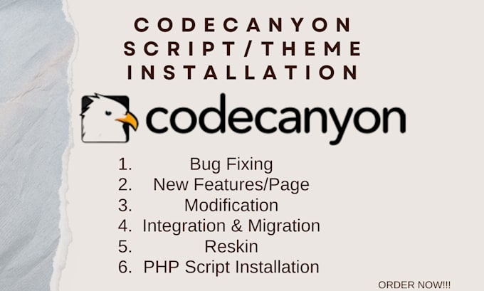 Gig Preview - Customize and configure codecanyon PHP script and bug fixing