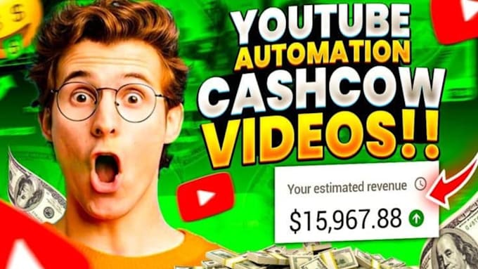 Gig Preview - Be your cash cow video editor for faceless youtube channels