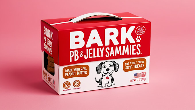 Gig Preview - Do pet food and product packaging, label and bag design in 1 day