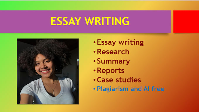 Bestseller - do urgent essay writing, research, summary, case study, powerpoint