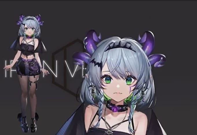 Bestseller - draw 2d vtuber commission, live2d vtuber model, anime character, live2d rigging