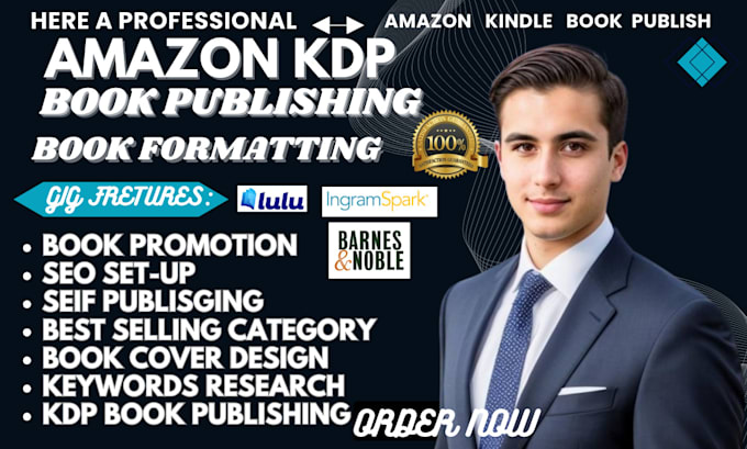 Bestseller - do amazon KDP book publishing, book formatting for amazon KDP, book promotion